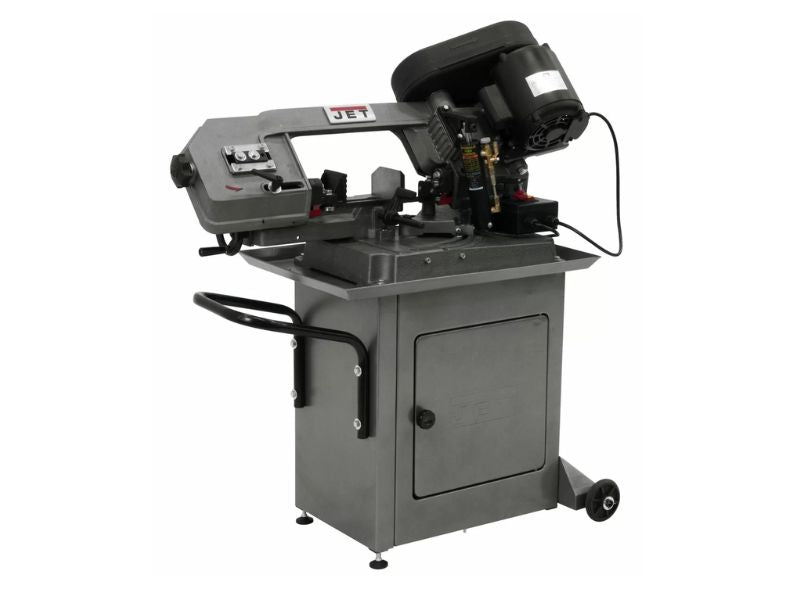 Sierra de cinta horizontal para metal de 5" x 6" y 1/2 HP JET HBS-56S