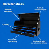 Gabinete metálico para organizar herramientas de 51,5" x 24,8" x 17.7" Kobalt 19320