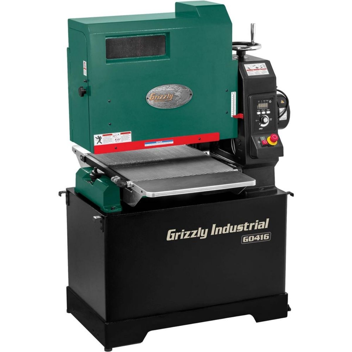 Lijadora de banda ancha de extremo abierto de 20" y 3 HP Grizzly G0416