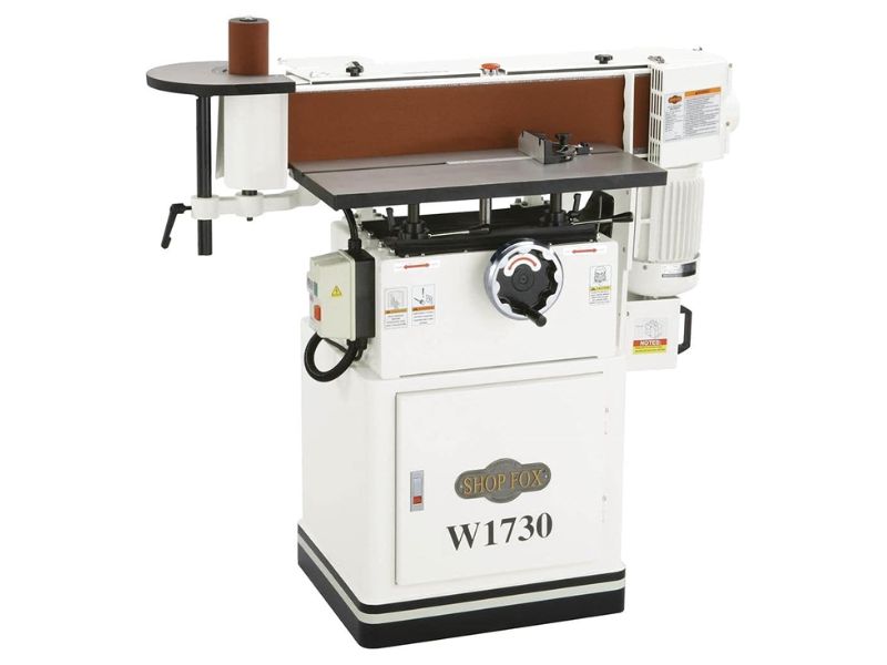 Lijadora de cantos y bordes oscilante de 6" x 89" Shop Fox W1730