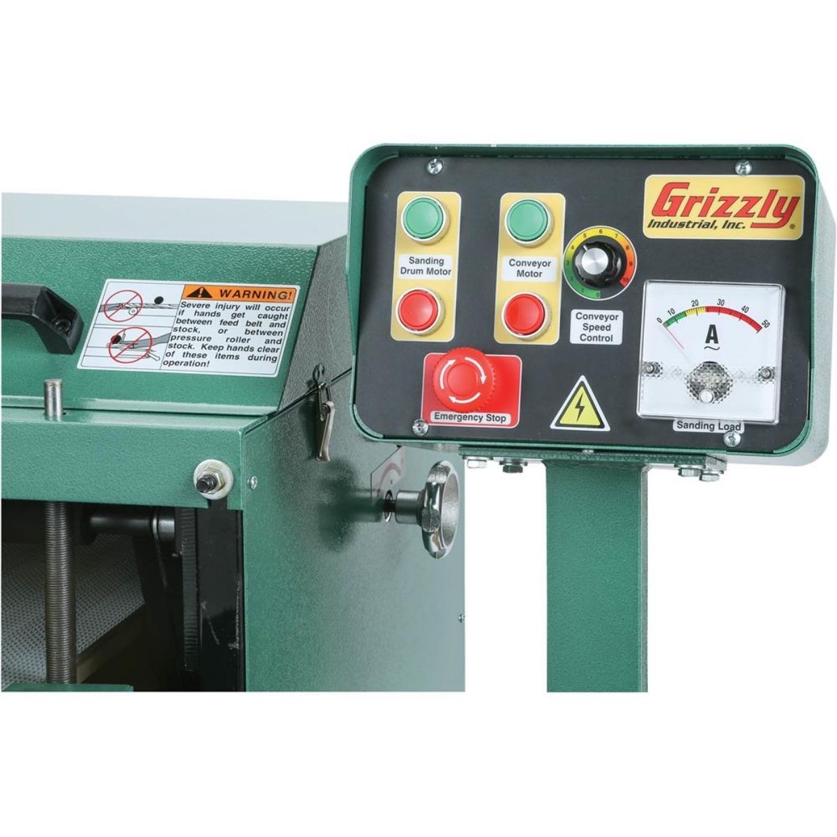 Lijadora de tambor de 24" y 5 HP Grizzly G1066Z