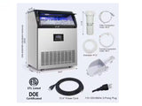 Maquina de hielo comercial de 300 lbs/dia Tittla
