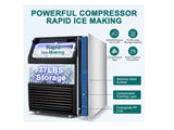 Maquina de hielo comercial de 450 lbs/ 200 kgs/dia Hooure