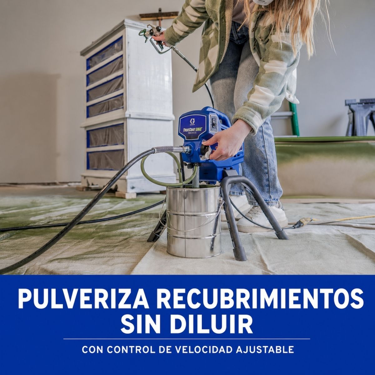 Pulverizador de pintura TrueCoat One TrueAirless Graco 26DTC1
