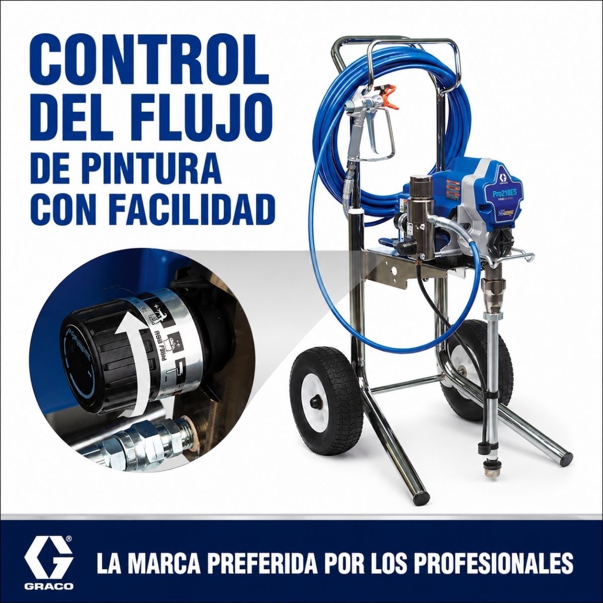 Maquina pulverizadora de pintura airless Graco Magnum PRO210ES