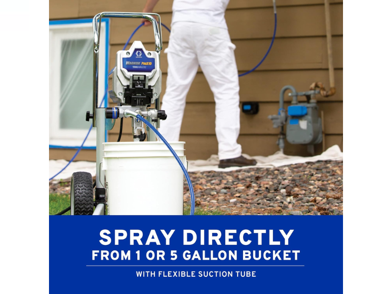 Maquina para pintar pulverizadora de pintura airless con carrito Graco INFINITOOLS