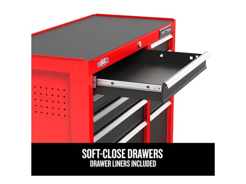 Gabinete de metal para organizar herramientas de 51.5" de ancho x 24.7" de  alto Craftsman CMST98272RB