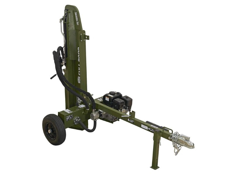 Cortadora partidor de troncos leña de 33 Ton con motor OHV 236 CC Full Boar