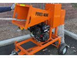 Trituradora de leña comercial a gasolina de 5" motor kohler de 14 hp Power King PK0921