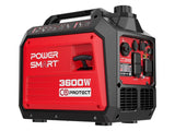 Generador inverter portatil a gasolina 3600 Watts PowerSmart