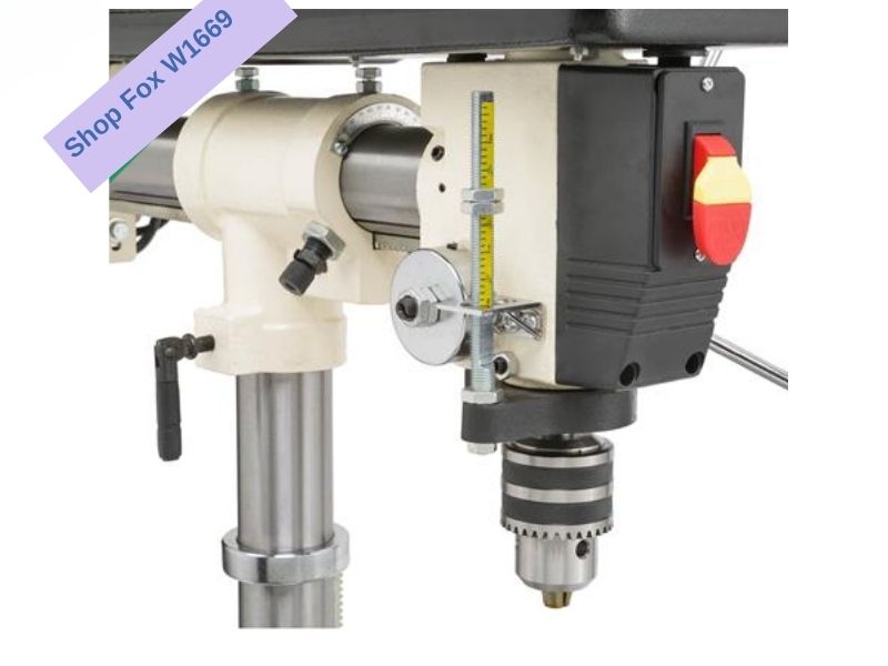 Taladro radial de banco de 34" Shop Fox W1669