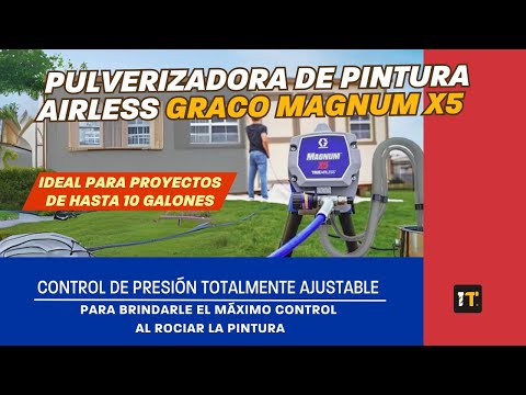 Máquina para pintar pulverizadora de pintura airless Graco Magnum X5 262800