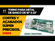 Torno para metal de banco de 10" x 22" 1 hp 110v Grizzly Industrial G0602