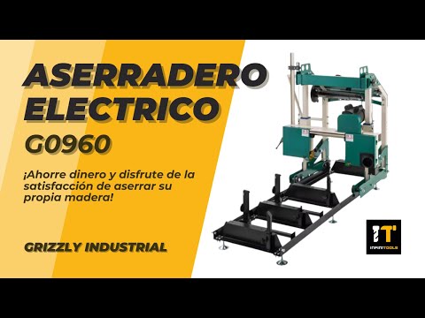 Aserradero eléctrico de 2 HP 110V/220V Grizzly G0960