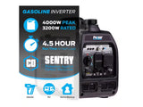 Generador inverter portatil a gasolina de 4000 watts Pulsar PGD40ISCO