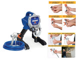 Maquina para pintar pulverizadora de pintura airless Graco X5 mas boquillas 311 y 517
