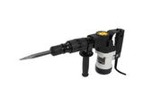 Martillo demoledor de concreto eléctrico de 1-1/2" 1000W con mango, cinceles planos y puntiagudos + estuche XtremepowerUS 61105-XP