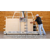 Sierra de paneles vertical y horizontal con altura de corte de 64" Safety Speed H5-64