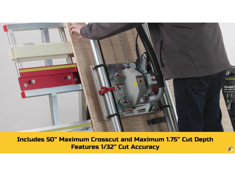 Sierra para corte de paneles vertical y horizontal compacta 120 V Safety Speed 6480-20C