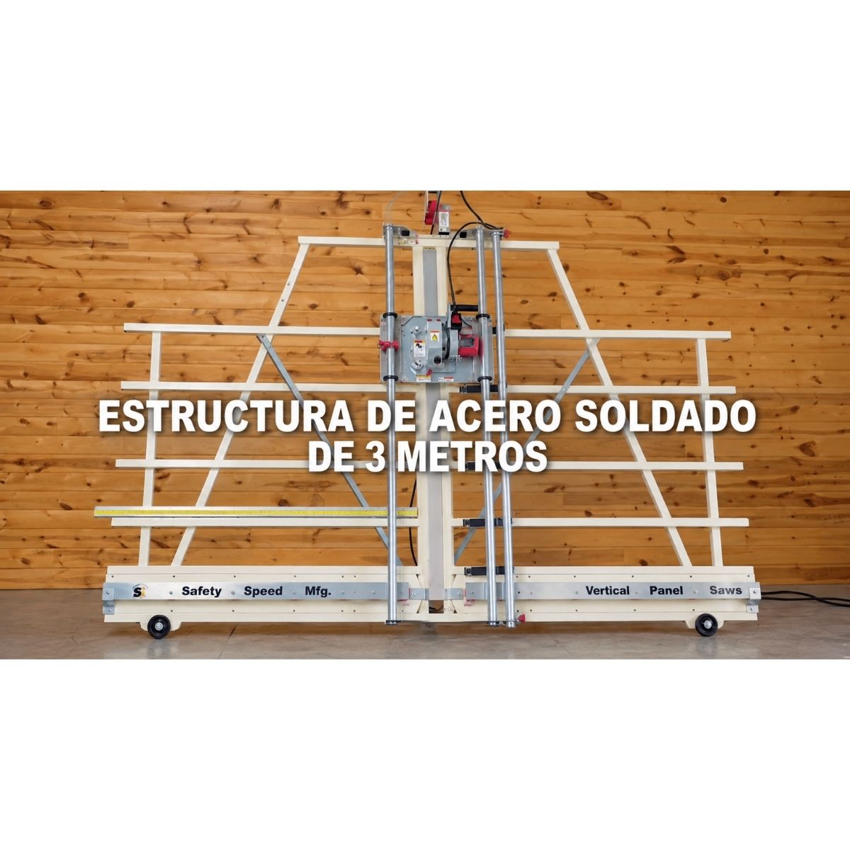 Sierra de paneles vertical y horizontal con altura de corte de 64" Safety Speed H5-64