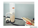 Colector de polvo de 2 hp Shop Fox W1666