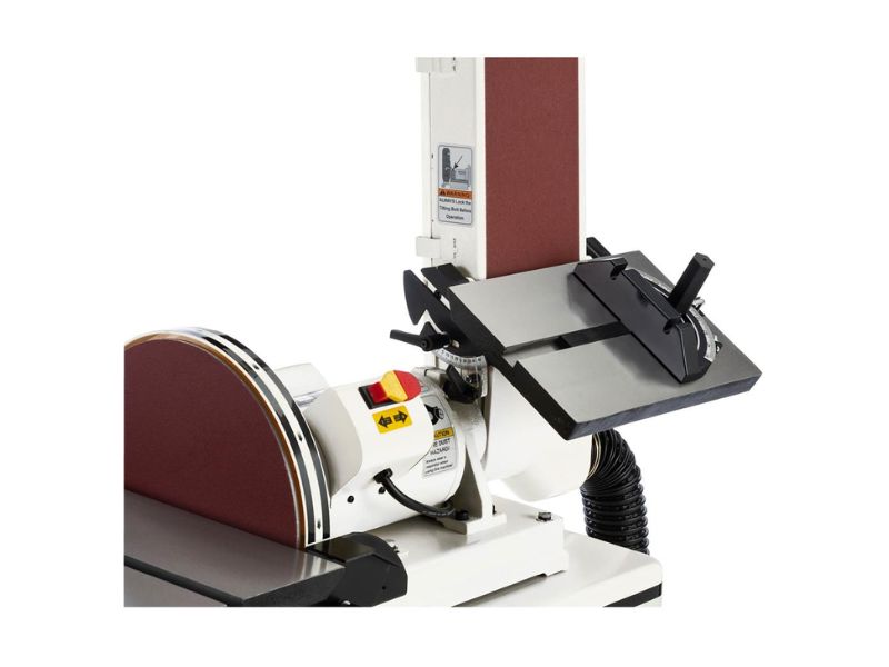 Lijadora combinada de banda y disco de 6" x 48" y disco de 12" Shop Fox W1712