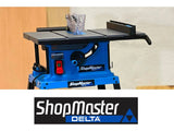 Sierra de banco portatil de 10" y 15 Amp Delta Shopmaster S36-295T3
