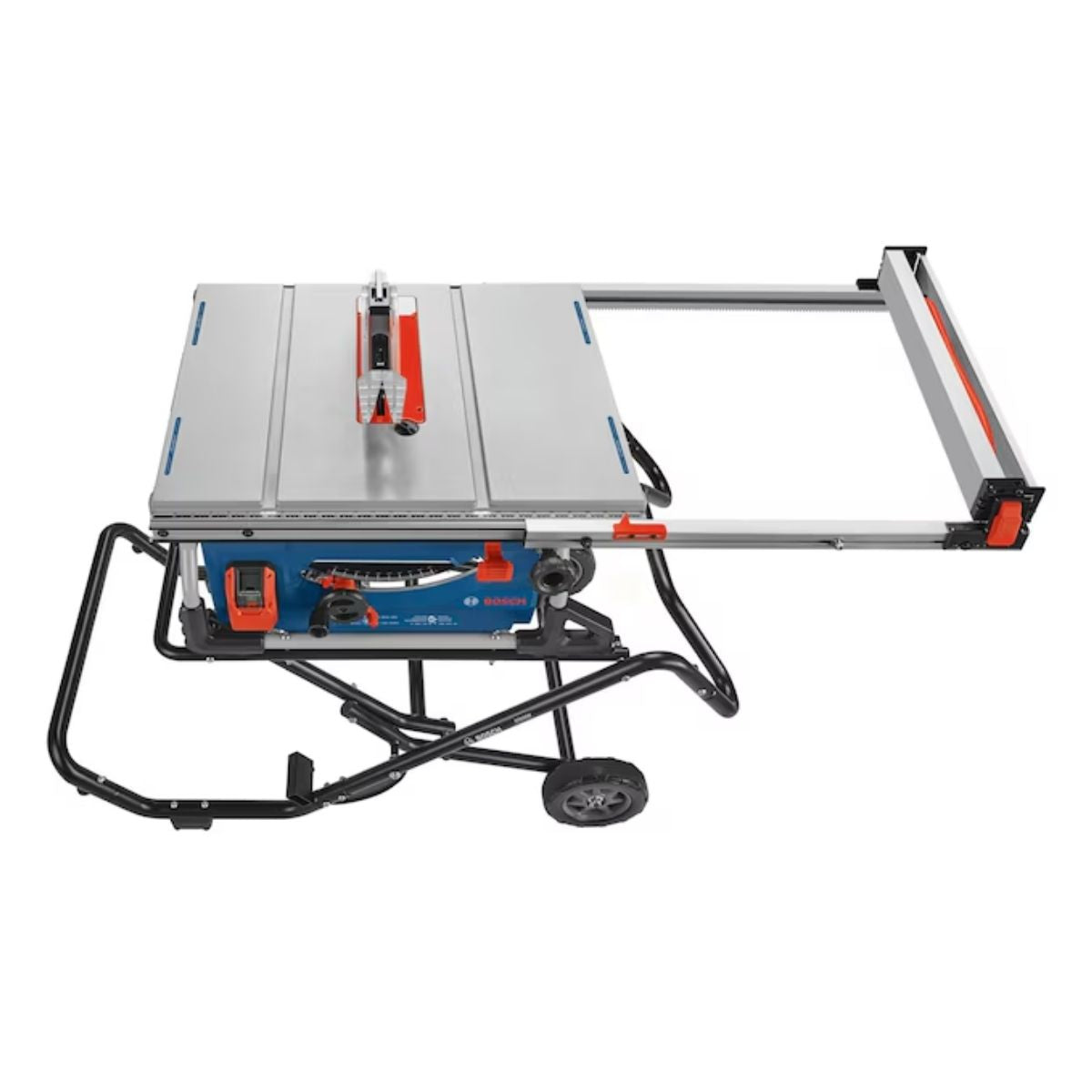 Sierra de mesa portatil de 10" con soporte con ruedas Bosch GTS15-10