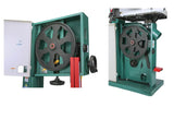 Sierra de cinta de 17" y 2 HP con muñón de hierro fundido y freno de pie Grizzly G0513X2BF