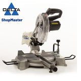 Sierra de inglete telescopica de 10" un bisel con guia laser Delta Shopmaster S26-263L