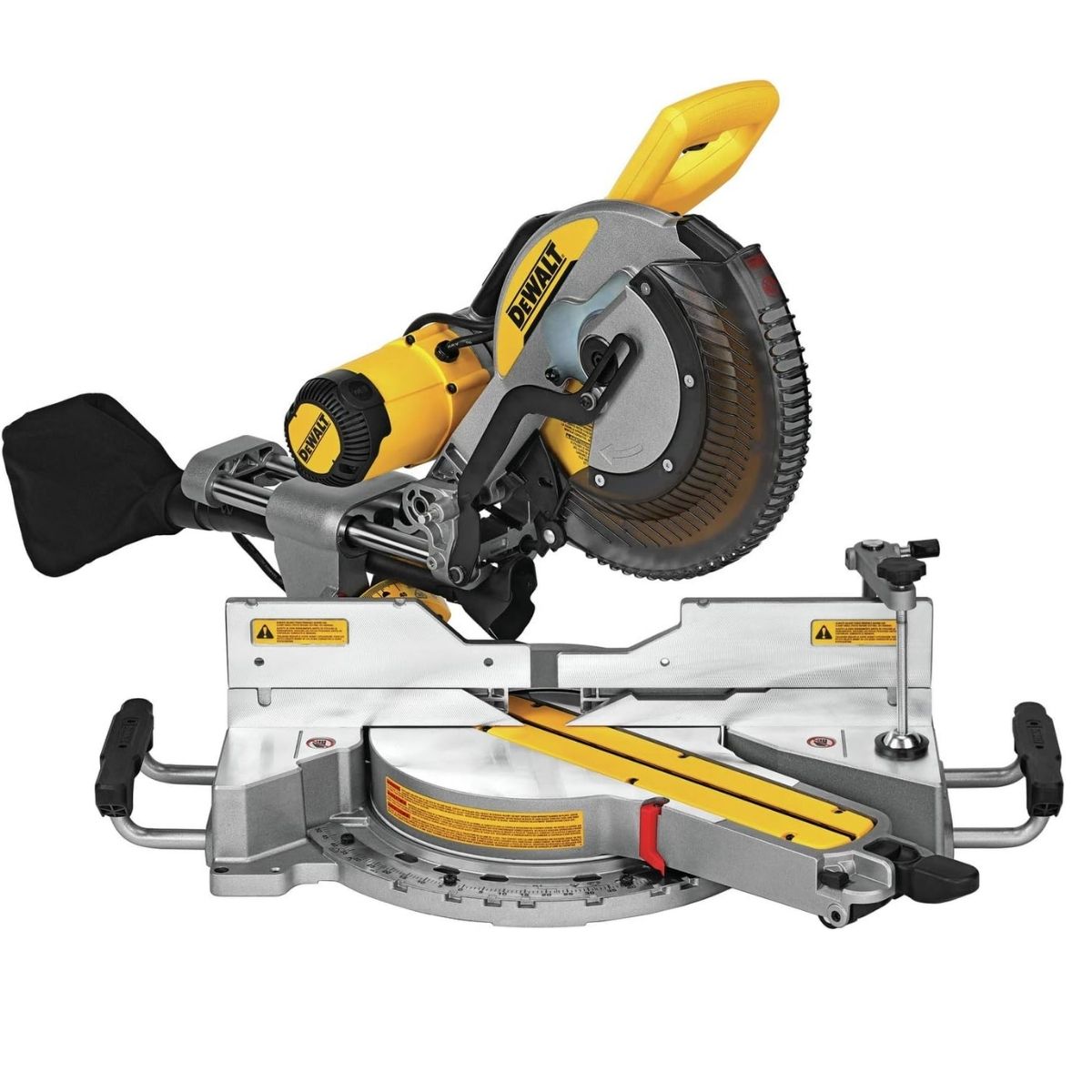 Sierra ingletadora compuesta deslizante de doble bisel de 12" DeWalt DWS779