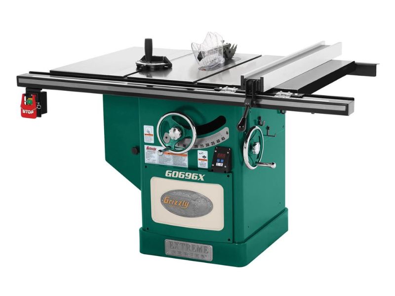 Sierra de mesa de 12" y 5 HP 220V Serie Extreme Grizzly G0696X