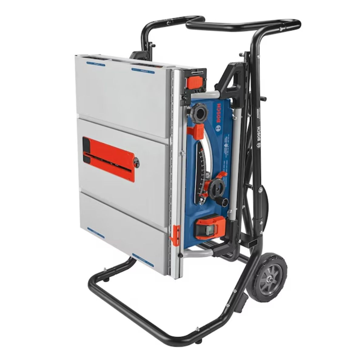 Sierra de mesa portatil de 10" con soporte con ruedas Bosch GTS15-10