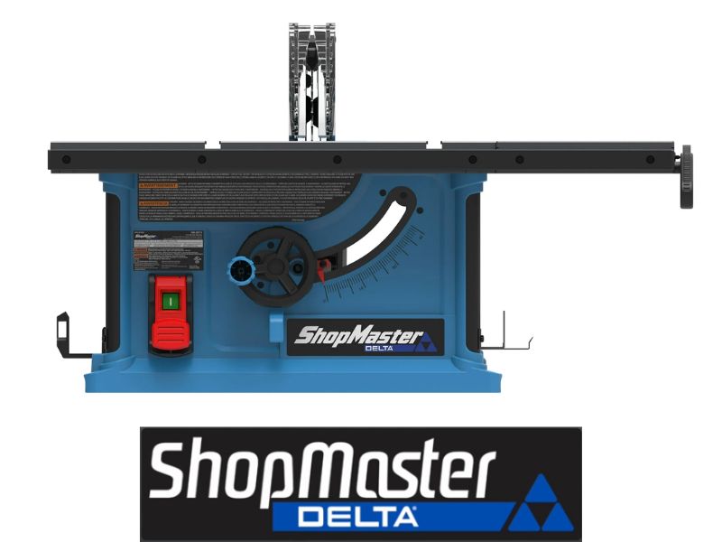 Sierra de banco portatil de 10" y 15 Amp Delta Shopmaster S36-295T3
