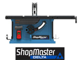 Sierra de banco portatil de 10" y 15 Amp Delta Shopmaster S36-295T3