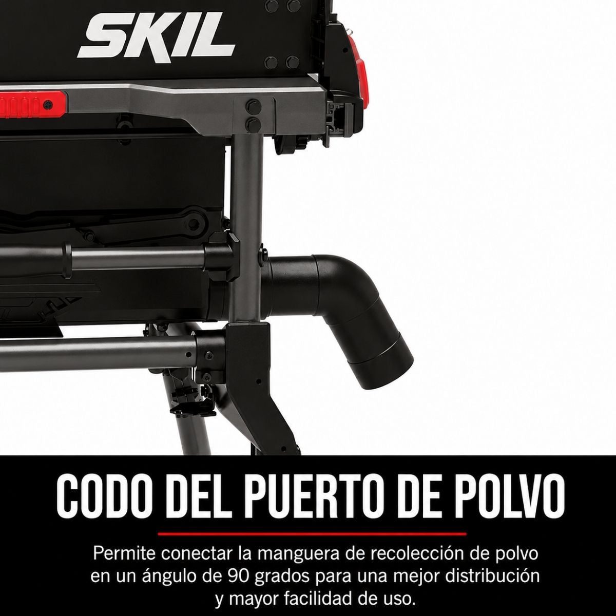 Sierra de mesa portatil de 10" y 15 Amp con soporte plegable Skil TS6307-00