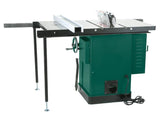 Sierra de mesa de gabinete de 10" 3 HP 240 V, con mesa de fresado incorporada Grizzly G1023RLW