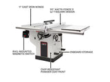 Sierra de mesa de gabinete de 10" y 3 HP JET XACTA Deluxe JT9-708674PK