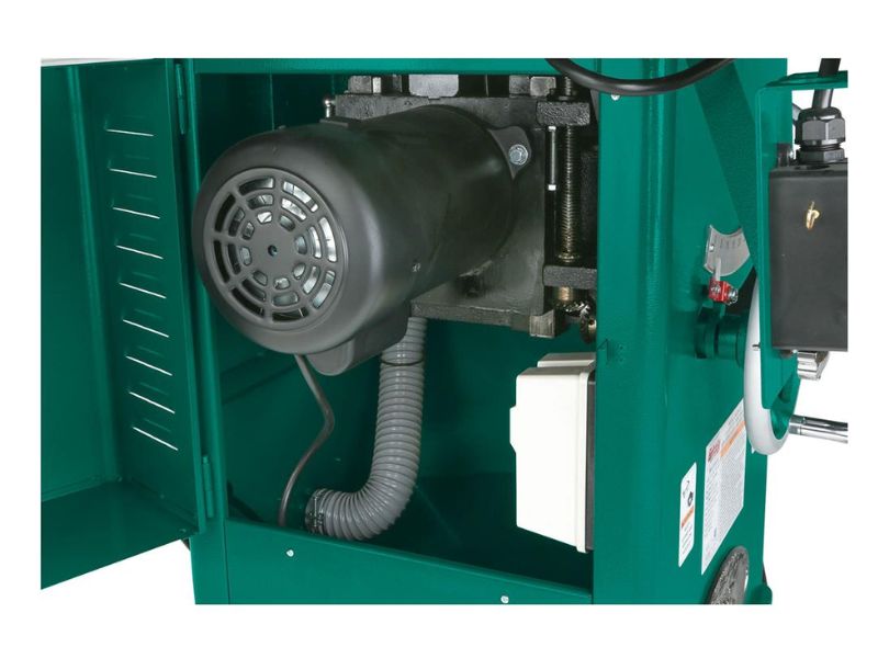 Sierra de mesa de gabinete de 10", 5 HP, 240 V, con rieles de 7' Grizzly G1023RLX5