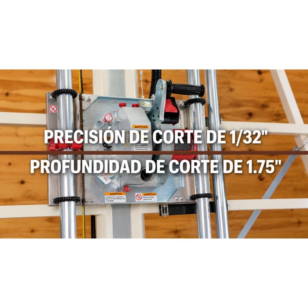 Sierra de paneles vertical y horizontal con altura de corte de 64" Safety Speed H5-64