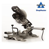 Sierra de inglete telescopica de 10" un bisel con guia laser Delta Shopmaster S26-263L