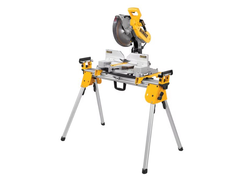 Sierra de inglete de 12" doble bisel Dewalt DWS779 + Soporte Dewalt DWX724