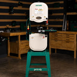 Sierra de cinta para madera de 14" y 3/4 HP Grizzly Industrial G0580