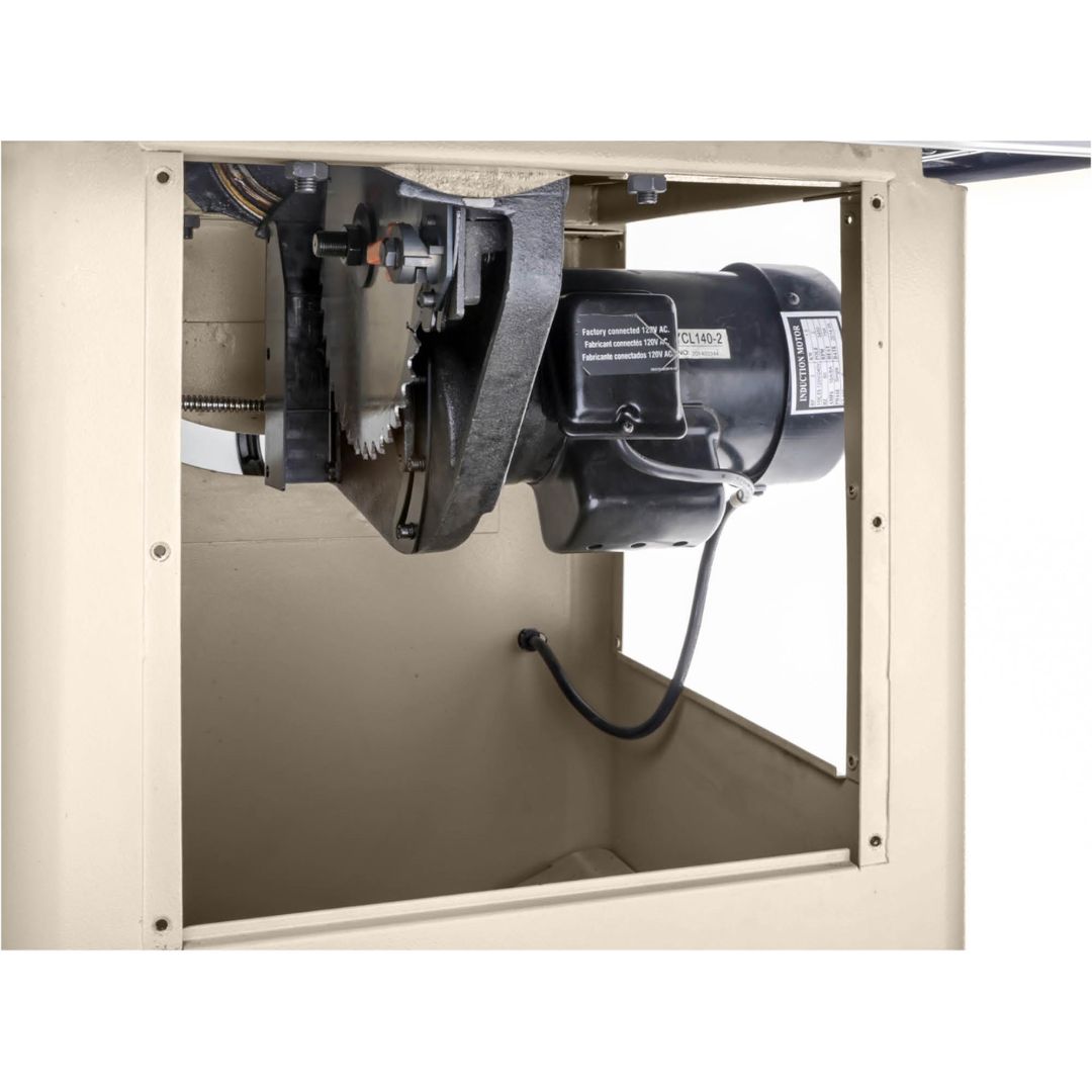 Sierra de mesa híbrida de 10" y 2 HP 120V/240V Certificación ETL Grizzly G0771Z