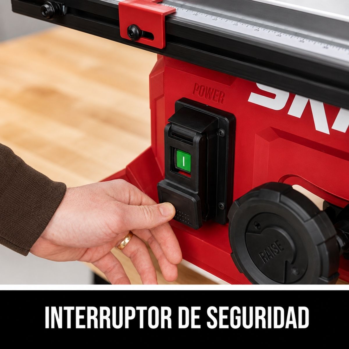 Sierra de mesa portatil de 8-1/4" con soporte plegable Skil TS6338-00