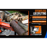 Cortadora de leña y troncos electrica de 14 ton y 2.5 hp Superhandy GUO084
