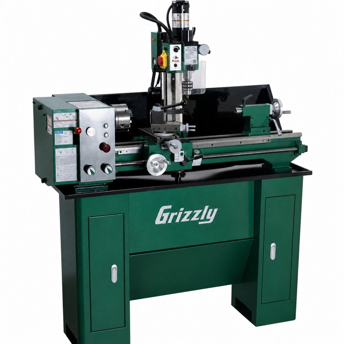 Torno fresadora de velocidad variable de 10" x 30" Grizzly