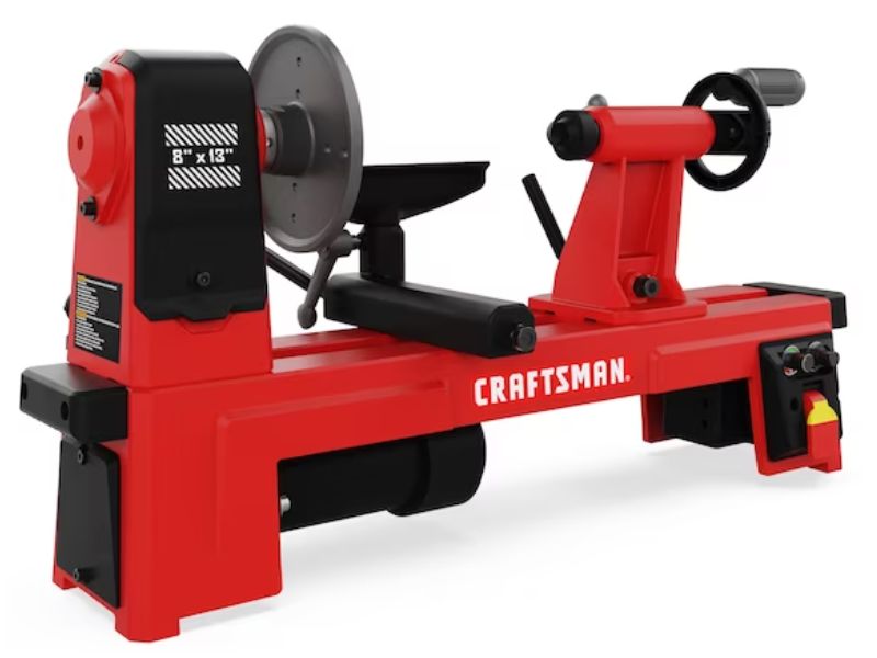Torno de banco para madera de 8" x 13" de velocidad variable Craftsman CMXLTAX69434610