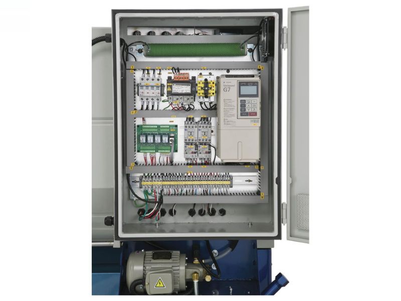 Torno para metal de 14" x 40" con velocidad variable electrónica y visualizador digital de posición FAGOR SB1012F