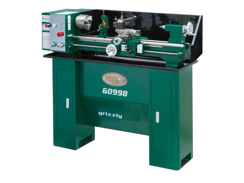 Torno para metal de 10" x 30" de velocidad variable Grizzly G0998